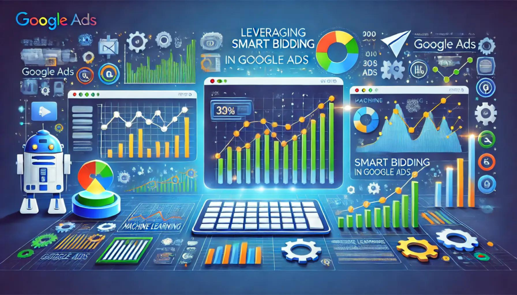 Google Ads dashboard with AI automation